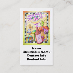 The WorCHESHIRE CAT Business Card