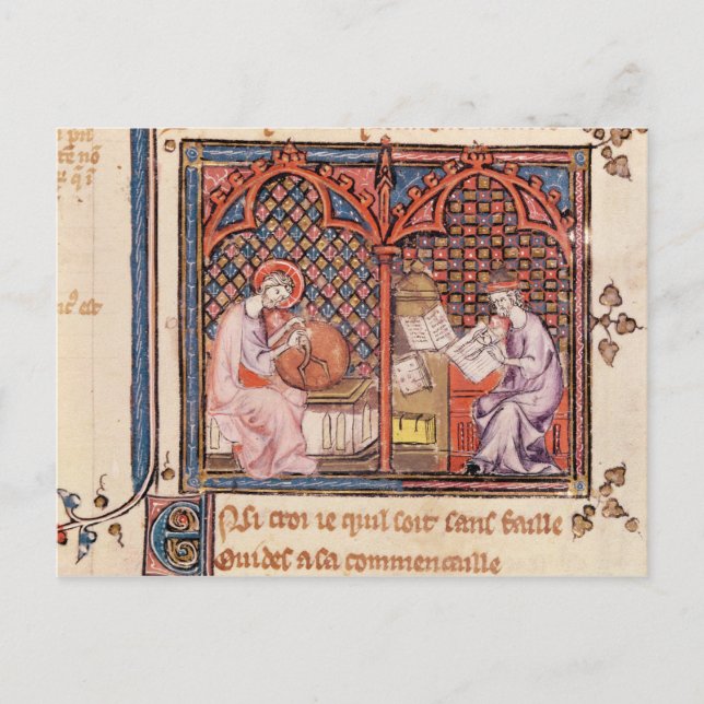 The Word, Creator of the World and The Author Postcard (Front)