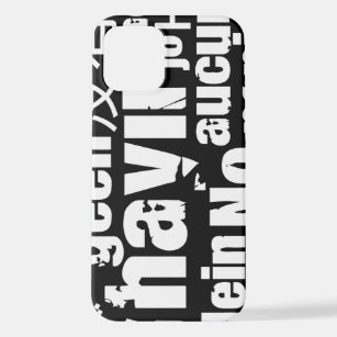 The word "No" in different languages iPhone 12 Pro Case