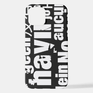 The word "No" in different languages iPhone 12 Case