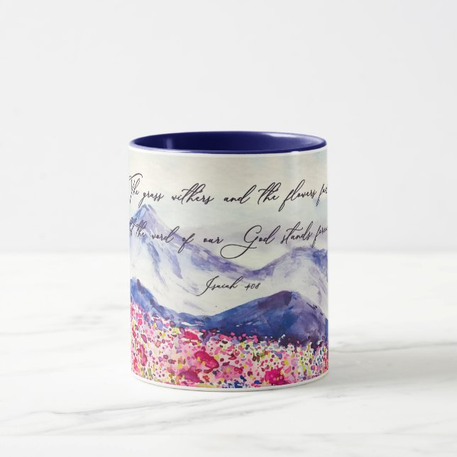 The word of our God stands  Mug (Center)