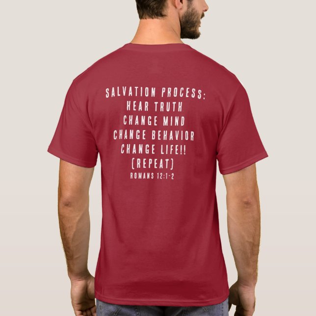 THE WORD SALVATION PROCESS TEE (Back)
