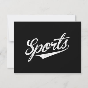The word Sports  A funny ironic design that says S