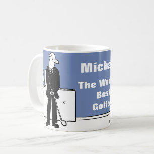 The Word's Best Golfer Coffee Mug