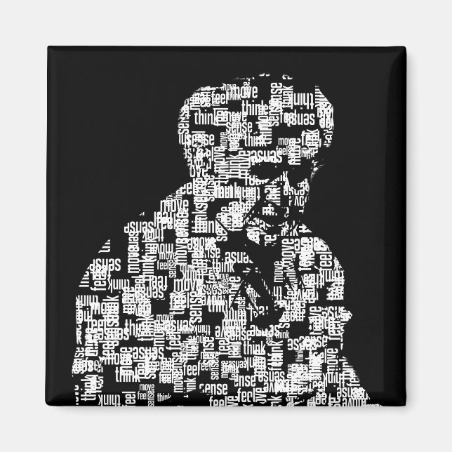 The Words Make The Man Magnet | Moshe Feldenkrais (Front)