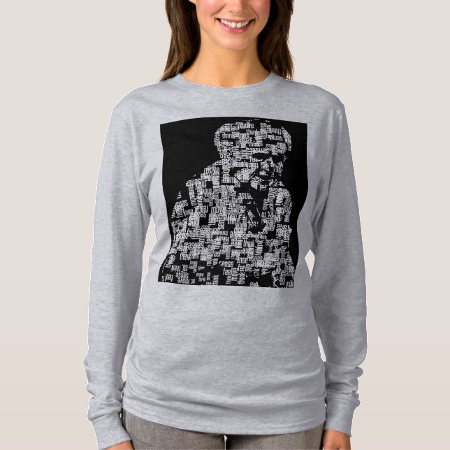 The Words Make The Man Shirt | Moshe Feldenkrais (Front)