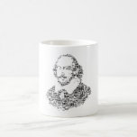 The Words of Shakespeare Coffee Mug<br><div class="desc">This wordcloud uses the top 200 words used in the complete works of Shakespeare!</div>