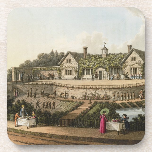 The Work House, from 'Fragments on the Theory and Drink Coaster (Front)