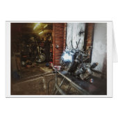 The work in progress card (Front Horizontal)