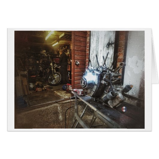 The work in progress card (Front Horizontal)