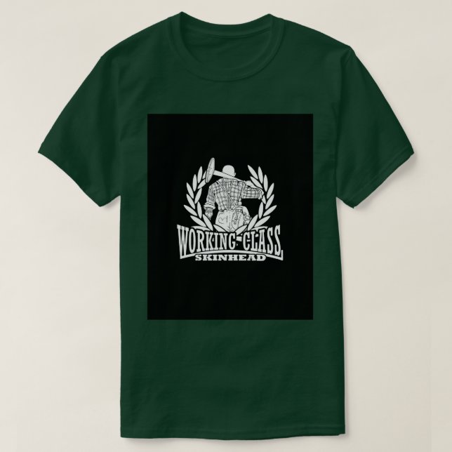 The Working Class Skinheads Graphic T-Shirt (Design Front)