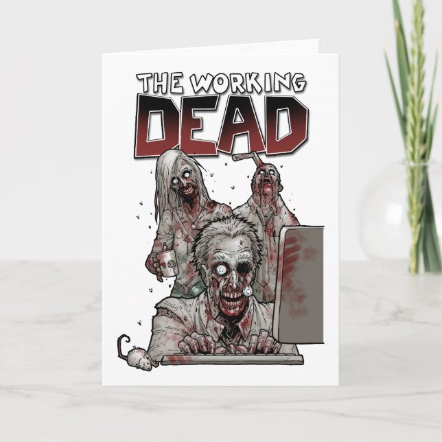 THE WORKING DEAD CARD (Front)