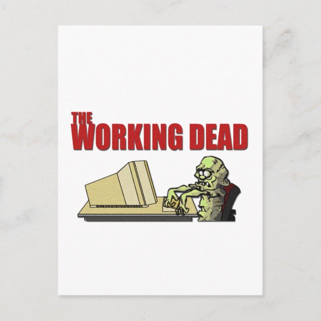 The Working Dead Postcard (Front)