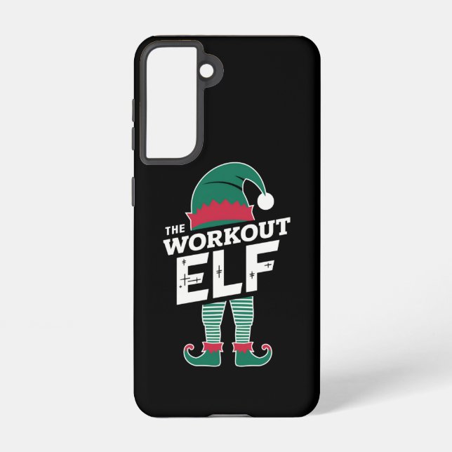 The Workout Elf Group Matching Family Christmas  Samsung Galaxy Case (Back)
