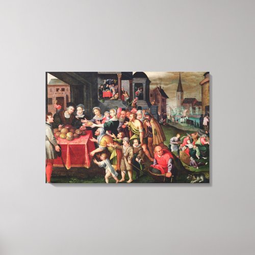 The Works of Mercy Canvas Print