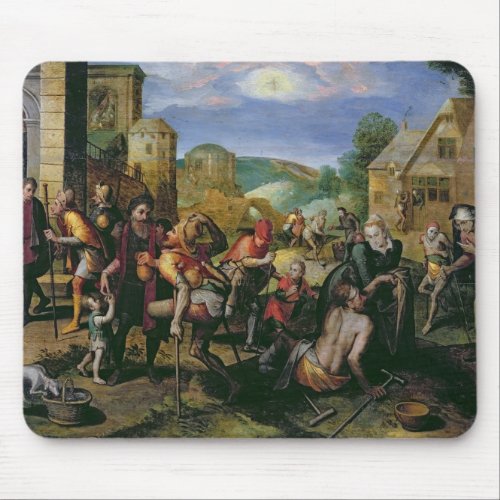 The Works of Mercy Mouse Pad