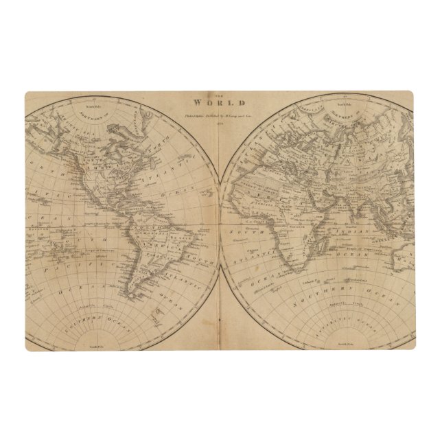The World 2 2 Placemat (Front)