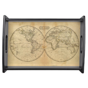 The World 2 Serving Tray