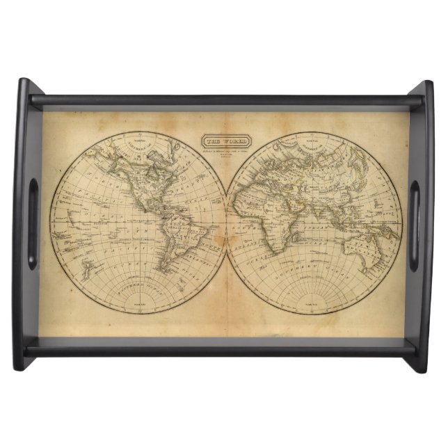 The World 2 Serving Tray (Front)