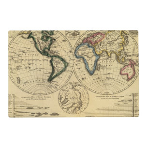 The World 3 2 Placemat