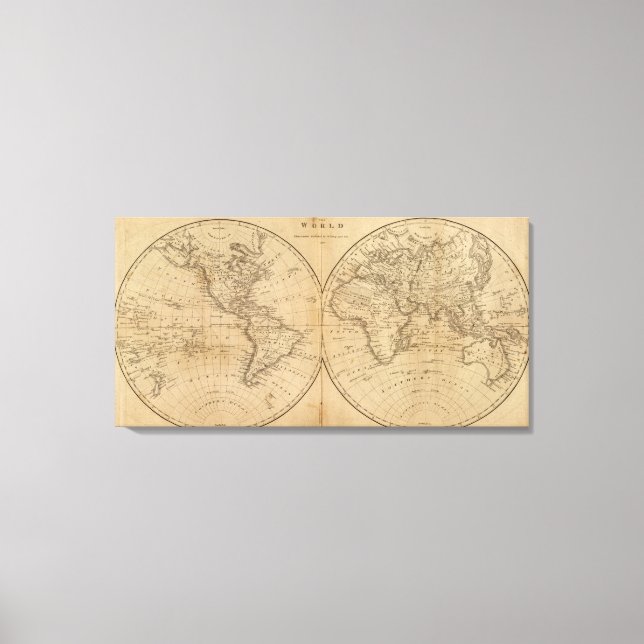 The World 3 Canvas Print (Front)