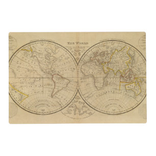 The World 3 Placemat