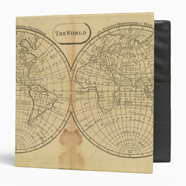 The World 3 Ring Binder (Front/Inside)