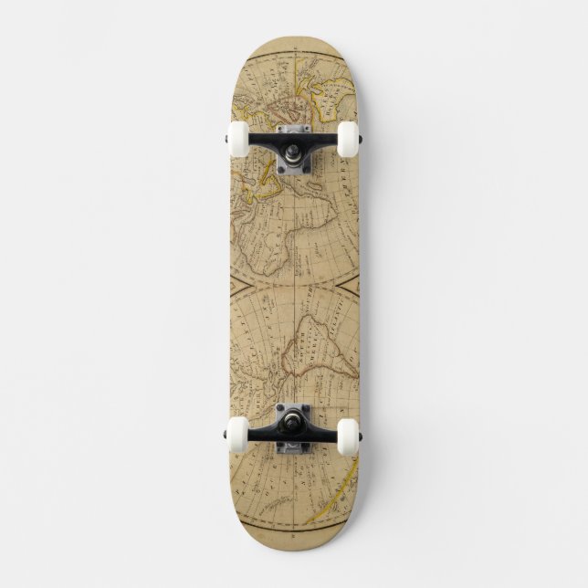 The World 3 Skateboard Deck (Front)