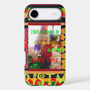 The world around Me is happy to Have You colors Me iPhone 17 Air Case