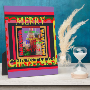 The world around Me is happy to Have You colors Me Plaque