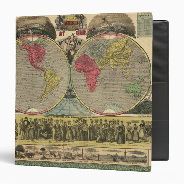 The World At One View 3 Ring Binder (Front/Inside)