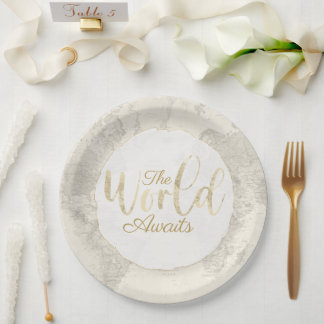 The World Awaits Paper Plates