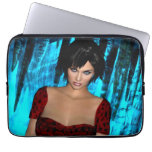 The World Behind the Eyes Laptop Case