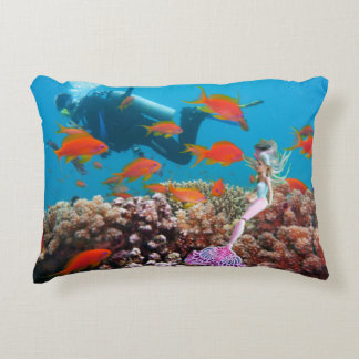 The World Famous Doll Mermaid Accent Pillow