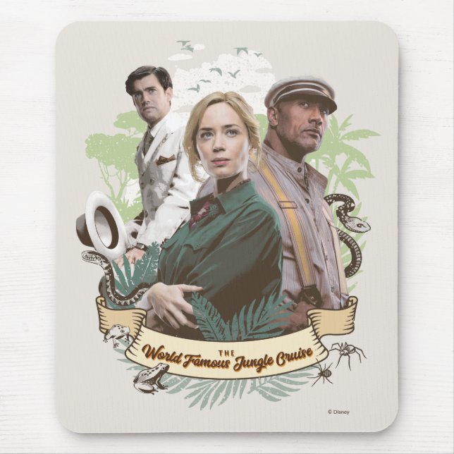 The World Famous Jungle Cruise Mouse Pad (Front)