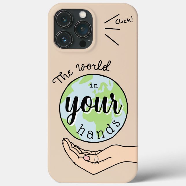 the world in your hands Case-Mate iPhone Hülle Case-Mate iPhone Case (Back)