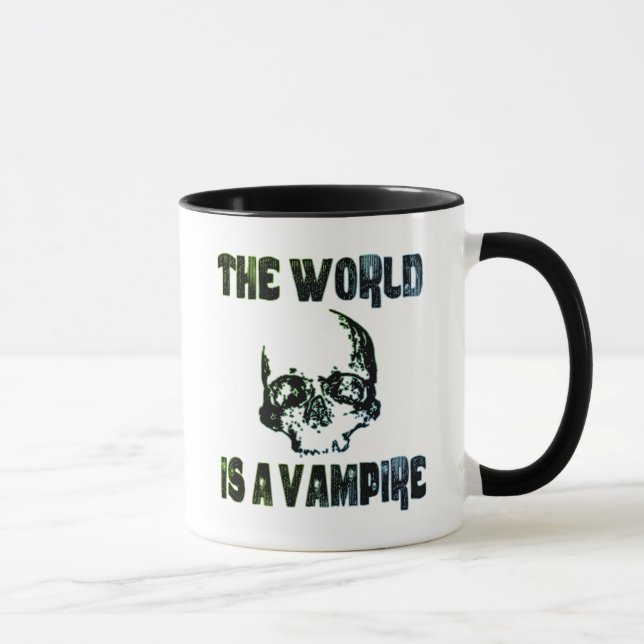 THE WORLD IS A VAMPIRE MUG (Right)