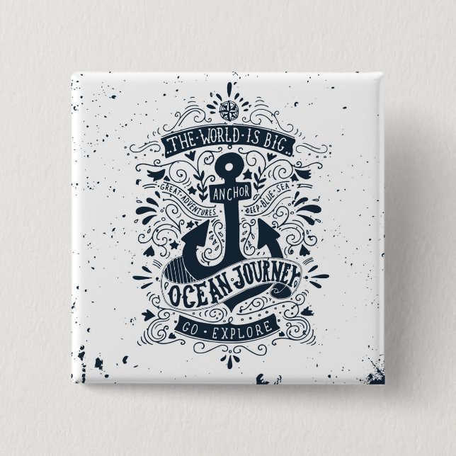 The World Is Big - Go Explore Button (Front)