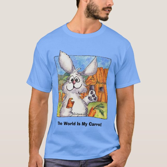 The World Is My Carrot! T-Shirt (Front)