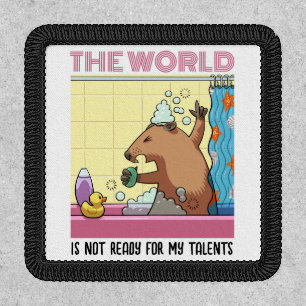 The World Is Not Ready Singing Groundhog Patch