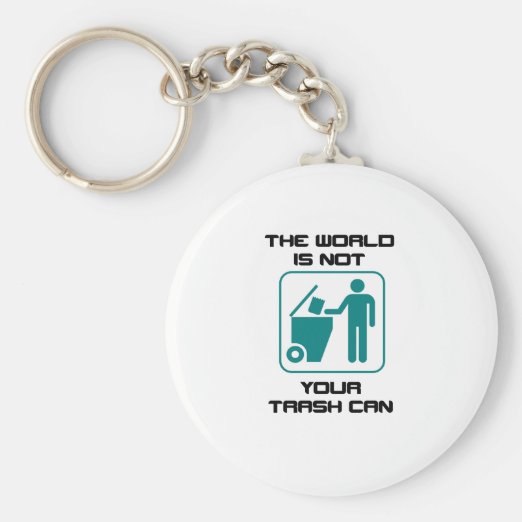 Garbage Bin Keychains No Minimum Quantity Zazzle