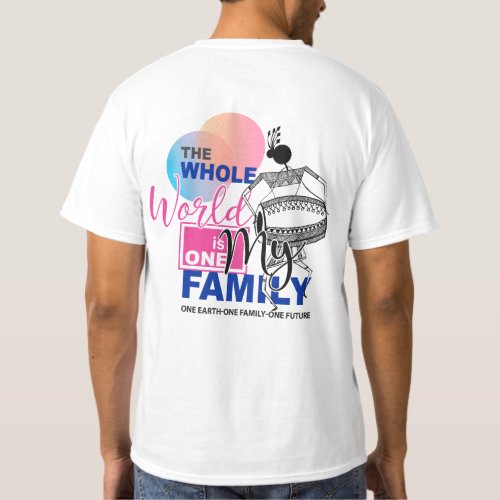 The World is one my Family T_Shirt