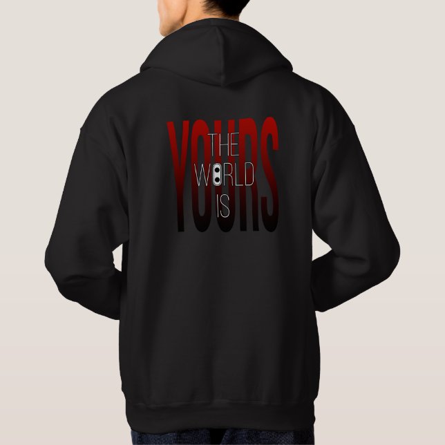 The World Is Yours Hoodie | Bold Urban Energy (Back)