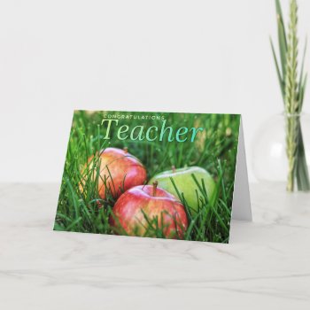 The World Just Got A Great Teacher Card by schoolpsychdesigns at Zazzle