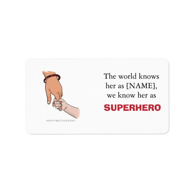 The World Knows Her As [NAME] We Know Her As Super Label (Front)