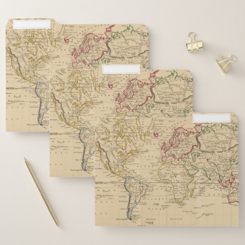 The World Mercators Projection File Folder