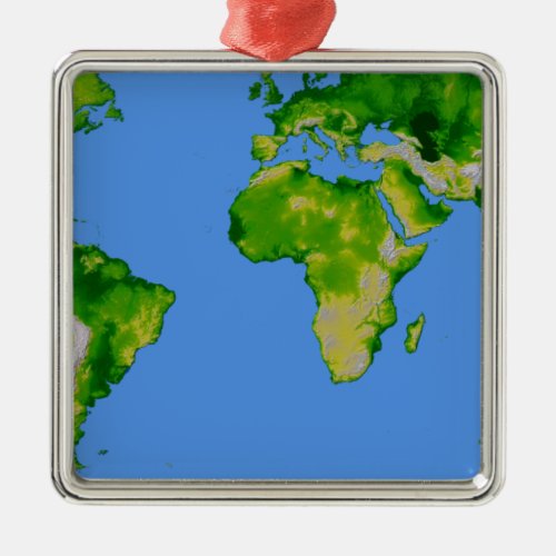 The World Metal Ornament