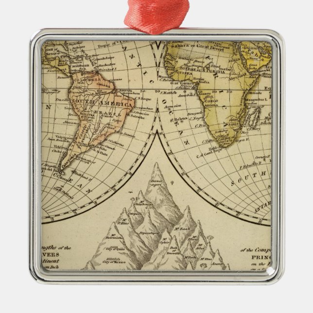 The World Metal Ornament (Front)