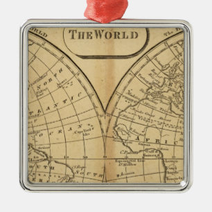 The World Metal Ornament