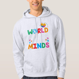 The World needs All Kinds of Minds - the unique de Hoodie